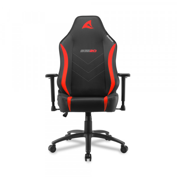 Кресло игровое Sharkoon SGS20-BK/RD артикул 269918Si-1 фото 3