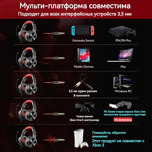 Наушники OneOdio Pro-M артикул 299138Si-1 фото 9
