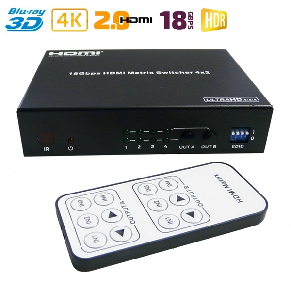 HDMI 2.0 матрица 4x2 Dr.HD MA 426 SLA артикул 191564Si-1 фото 4