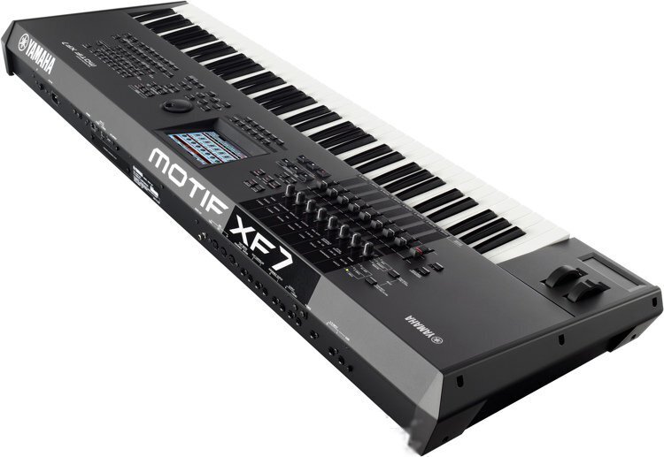Клавишный инструмент Yamaha Motif XF7 артикул 136524Si-1 фото 4