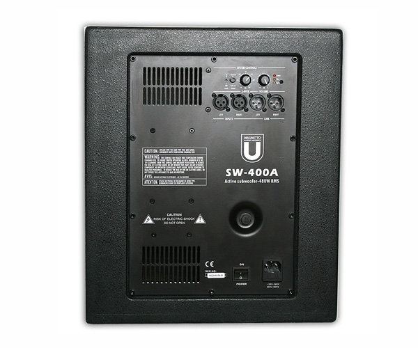 Сабвуфер Magnetto Audio SW-400A артикул 164188Si-1 фото 3