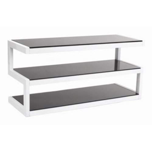 Подставка под телевизор NorStone ESSE white/black артикул 315302FV-1