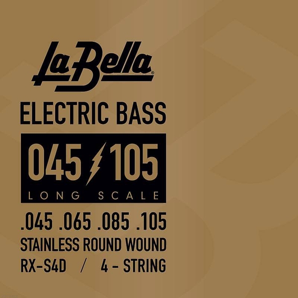 Струны для бас-гитары La Bella RX-S4D артикул 291191Si-1