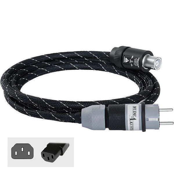 Кабель силовой Mudra Akustik Power Cable Standard (NEUC13-15), 1.5m артикул 227809Si-1