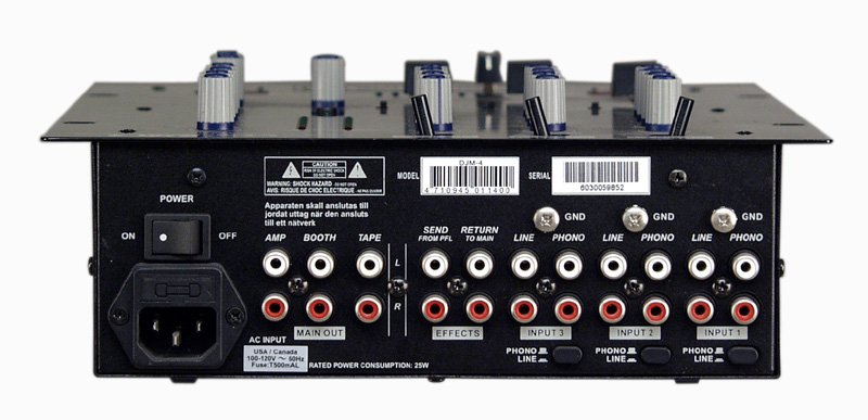 Микшер Alto DJM-4 артикул 126765Si-1 фото 3