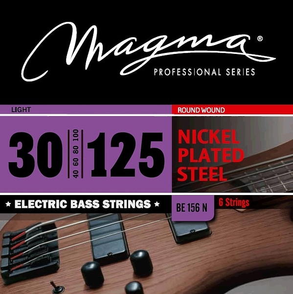 Струны для 6-струнной бас-гитары Magma BE156N артикул 334836Si-1