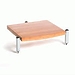 Atacama Eris ECO 5.0 Hi-Fi Shelf Module Silver/Natural Bamboo 125mm
