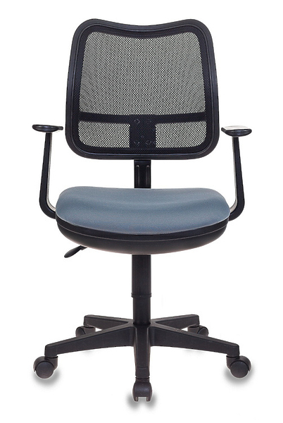 Кресло Бюрократ CH-797AXSN/26-25 (Office chair Ch-797AXSN black seatgrey 26-25 mesh/fabric cross plastic) артикул 263271Si-1 фото 3