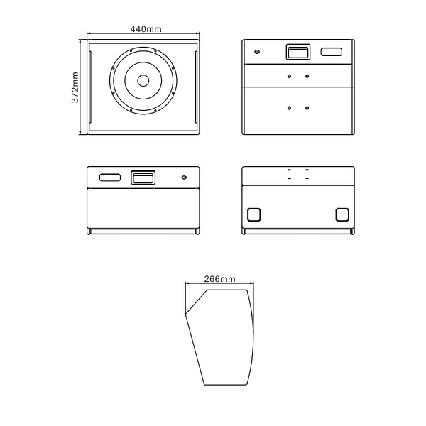 Акустическая система RFIntell PC10 артикул 298926Si-1 фото 5