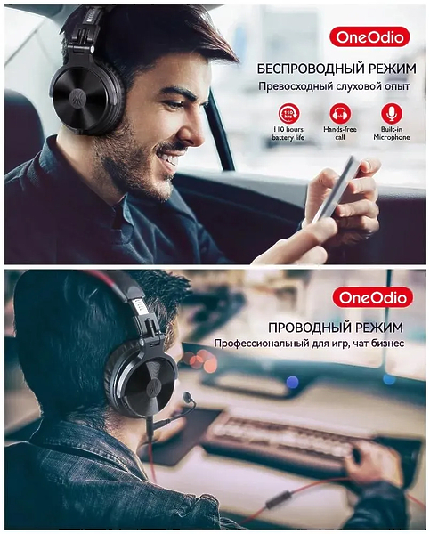 Наушники OneOdio Pro-M артикул 299138Si-1 фото 3