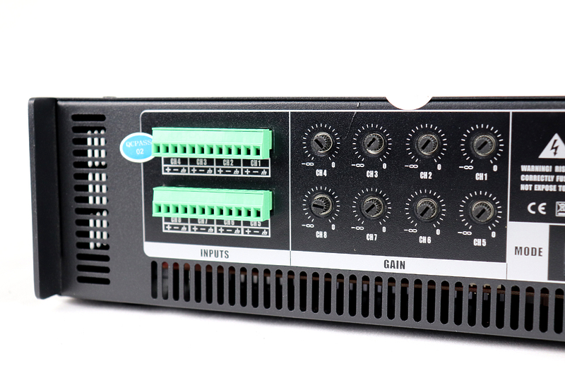 Усилитель мощности Audiocenter Artist T8800 артикул 300172Si-1 фото 6