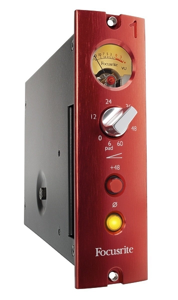 Микрофонный предусилитель FOCUSRITE Red1 500 Series артикул 128833Si-1