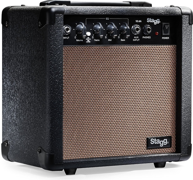 Комбо усилитель Stagg 10 AA артикул 132391Si-1
