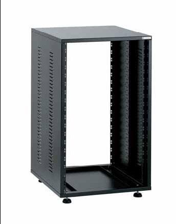 EuroMet EU/R-18LXPА 05386 3 части Рэковый шкаф c дверью  и задней панелью,18U, глубина 640мм артикул 403993-1