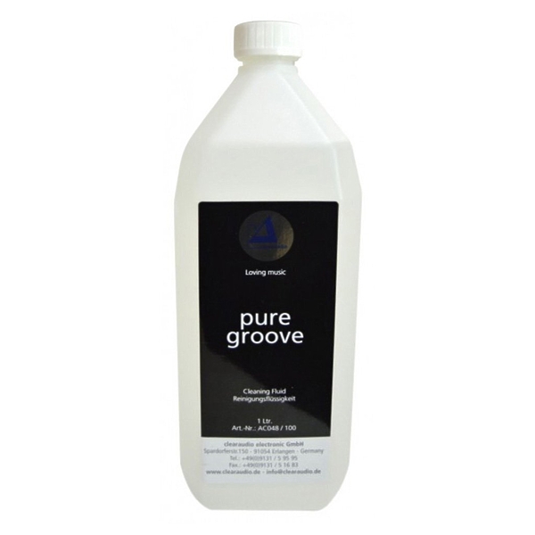 Жидкость для мойки винила Clearaudio Russian Pure Groove 1.0L артикул 199660Si-1