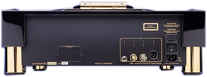 CD-транспорт MBL 1621A black/gold артикул 134448Si-1 фото 3