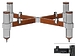 Подставка под Hi-Fi компоненты Solid Tech Rack of Silence 1 Regular Black/Black