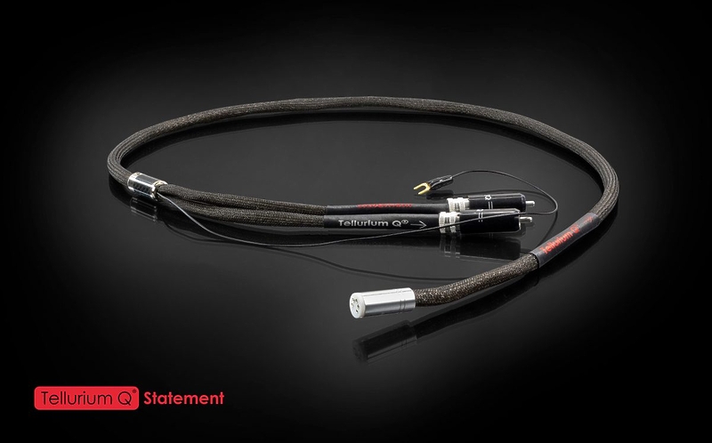 Кабель межблочный аудио Tellurium Q Statement Phono DIN-2RCA 1.0м артикул 224369Si-1