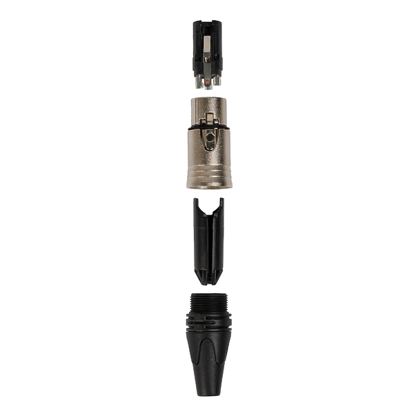 Разъем ROCKDALE XLR003  Nickel артикул 275655Si-1 фото 4