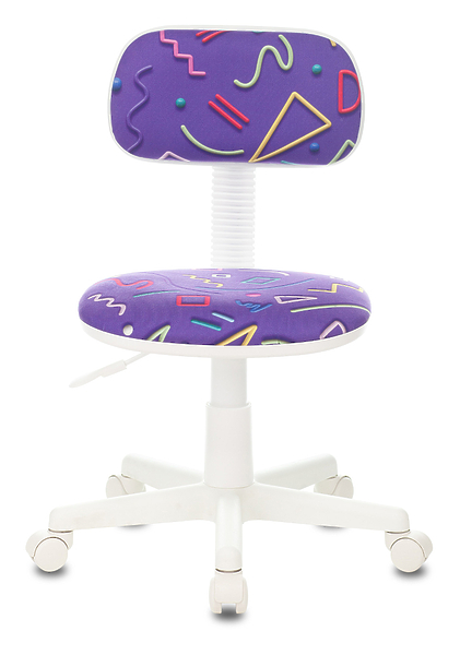 Кресло Бюрократ CH-W201NX/STICK-VIO (Children chair CH-W201NX violet Sticks 08 cross plastic) артикул 263270Si-1 фото 3