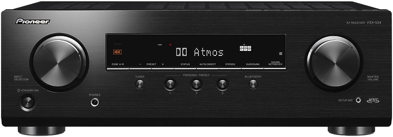 AV Ресивер PIONEER VSX 534 B артикул 381818FV-1