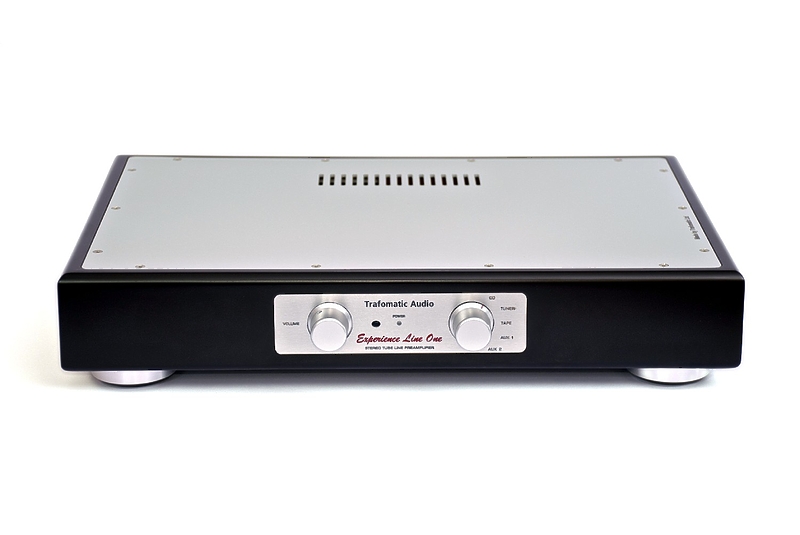 Ламповый усилитель Trafomatic Audio Experience Line One (black/silver plates) артикул 149916Si-1
