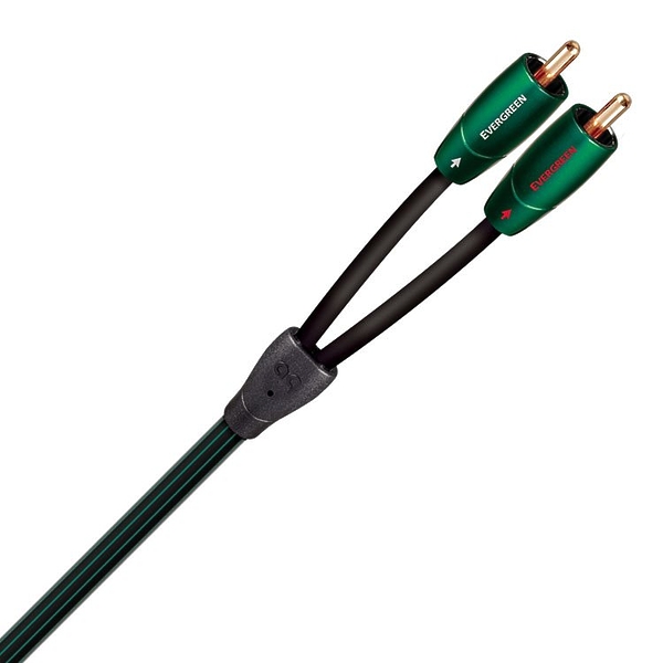 Кабель межблочный аудио AudioQuest Evergreen 0.6m (RCA-RCA) артикул 063355Si-1