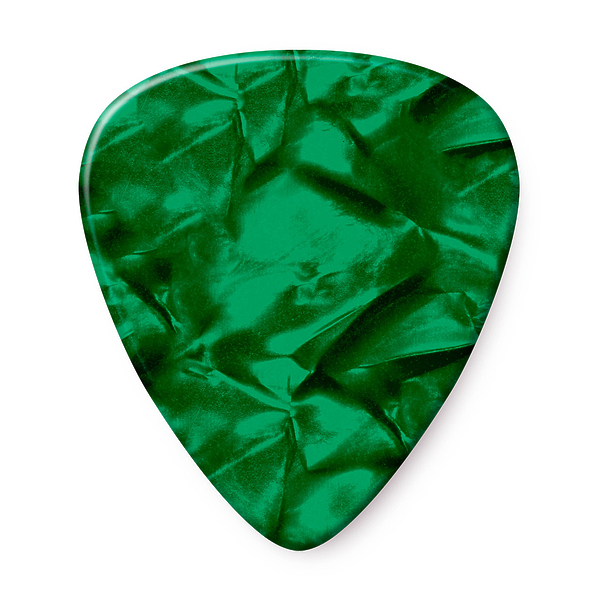 Медиаторы Dunlop 483P12XH Celluloid Green Pearloid Extra Heavy (12 шт) артикул 312917Si-1 фото 3