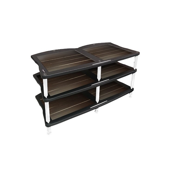 Стойка под Hi-Fi Bassocontinuo CYMBALON 2.1 Wenge 190 mm (ножки белые) артикул 286990Si-1