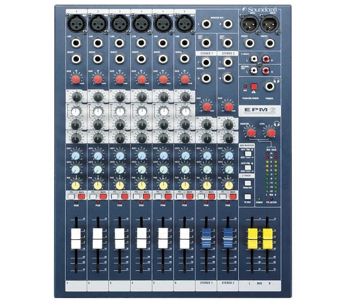 Soundcraft EPM6 аналоговый микшерный пульт артикул 290423-1 фото 3
