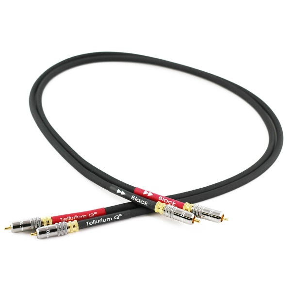 Кабель межблочный аудио Tellurium Q Black RCA 2.5m артикул 189347Si-1