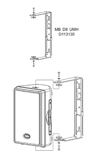 Dynacord MB D8 UMH артикул 340379SI-1
