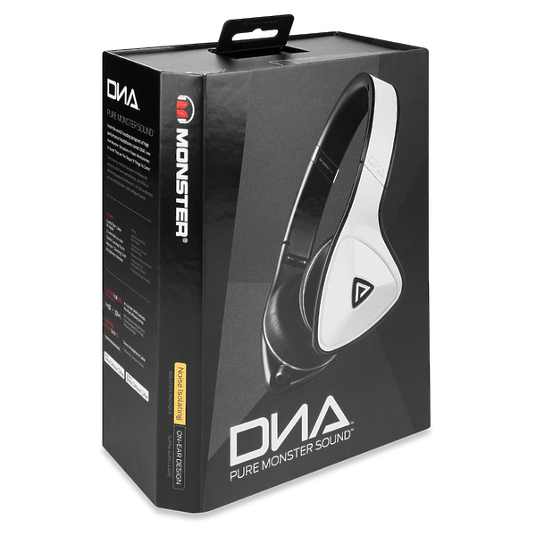Наушники Monster DNA On-Ear Headphones White Tuxedo (137007-00) артикул 120188Si-1 фото 8