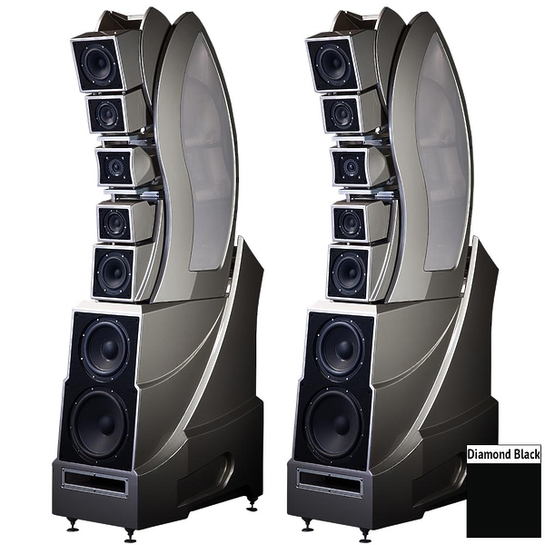 Напольная акустика Wilson Audio WAMM Master Chronosonic Diamond Black артикул 230216Si-1