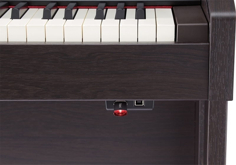 Клавишный инструмент Roland HP504-RW + KSC-66-RW артикул 136374Si-1 фото 6
