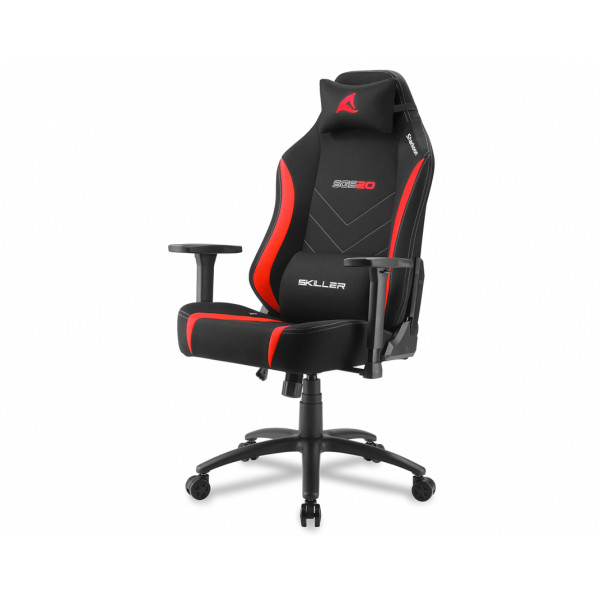 Кресло игровое Sharkoon SGS20-F-BK/RD артикул 269922Si-1