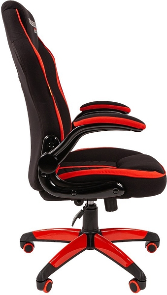 Кресло игровое Chairman game 19 00-07069658 Black/Red артикул 269959Si-1 фото 4