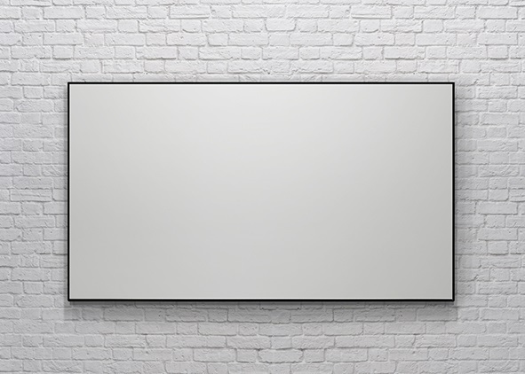 Экран Lumien [LCTB-100106] Cinema Thin Bezel 150x266 см (раб. область 148х264 см) (119") Matte White артикул 186882Si-1 фото 3