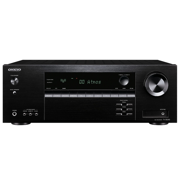 AV ресивер Onkyo TX-SR393 black артикул 190954Si-1 в интернет-магазине «HiFiRussia»
