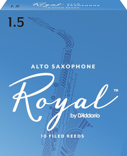 Трости D'Addario WOODWINDS RJB1015 ROYAL, ALTO SAX, #1.5, 10 BX артикул 274508Si-1