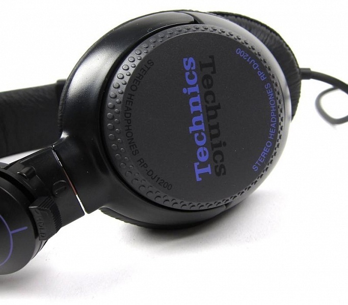 Наушники Technics RP-DJ1200E-K артикул 100685FV-1 фото 3