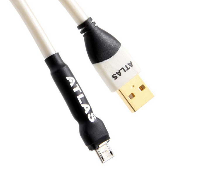 USB кабель Atlas Element USB A - B micro - 2.00m артикул 202543Si-1