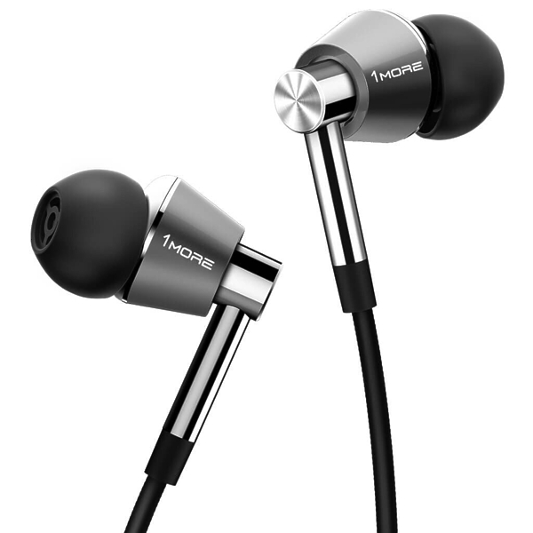 Наушники 1More E1001 Triple Driver In-Ear silver артикул 219657Si-1 фото 4