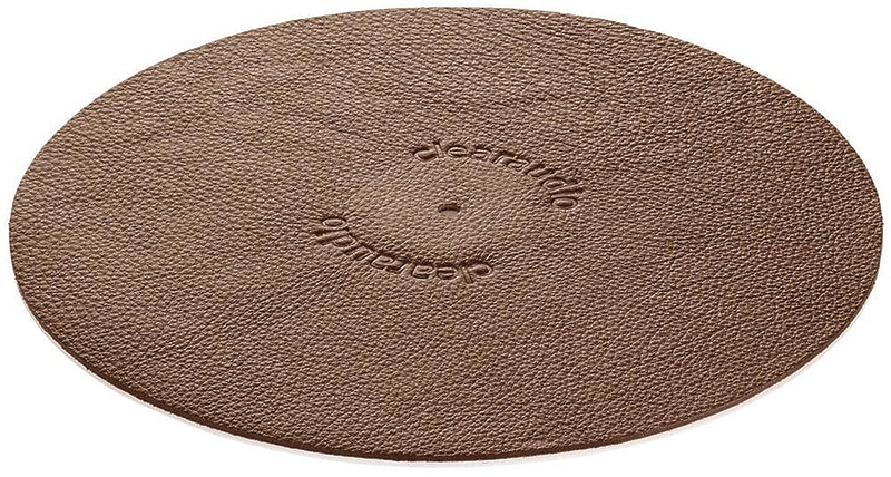 Слипмат Clearaudio Leather mat brown артикул 205639Si-1