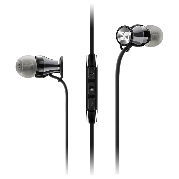 Наушники Sennheiser MOMENTUM In-Ear M2 IEi Black Chrome артикул 188599Si-1
