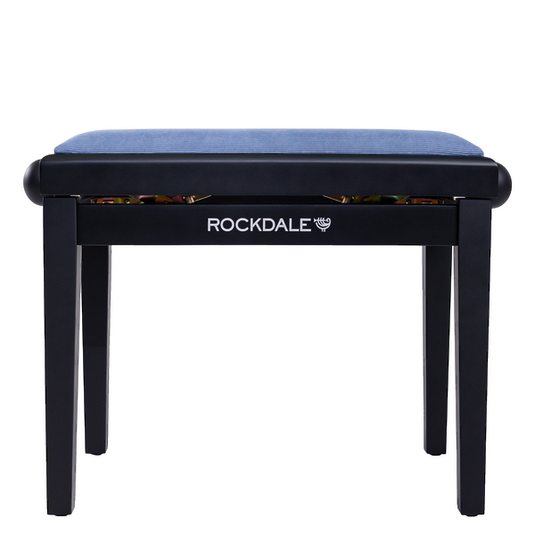 Банкетка ROCKDALE RHAPSODY 131 SV BLACK ROYAL BLUE артикул 303671Si-1