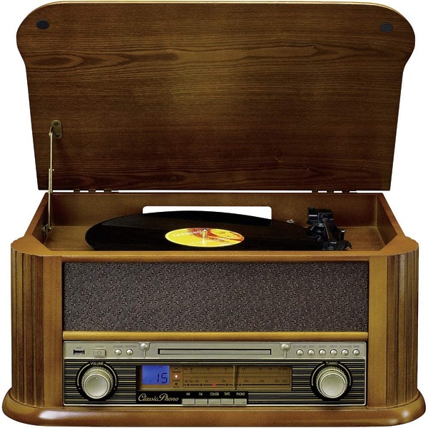 Виниловый проигрыватель Lenco TCD-2550 артикул 256675Si-1