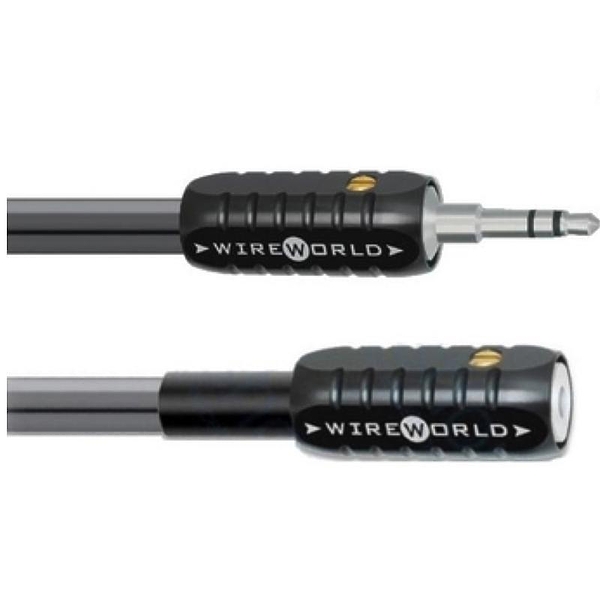 Кабель межблочный аудио Wire World Nano Silver Eclipse Mini Jack M-Mini Jack F1.5m (NSF1.5M) артикул 166822Si-1