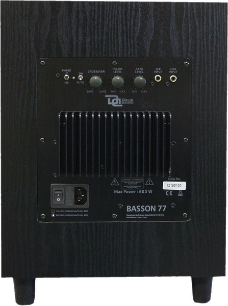 Сабвуфер Davis Acoustics Basson 77 black piano артикул 167123Si-1 фото 4