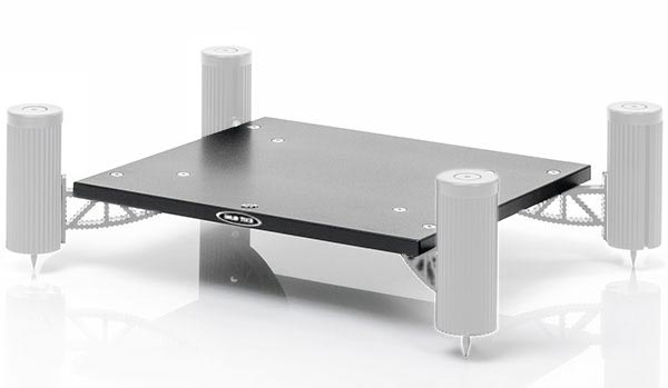 Полка Solid Tech HY490+ Silver consoles/Black shelf артикул 229164Si-1